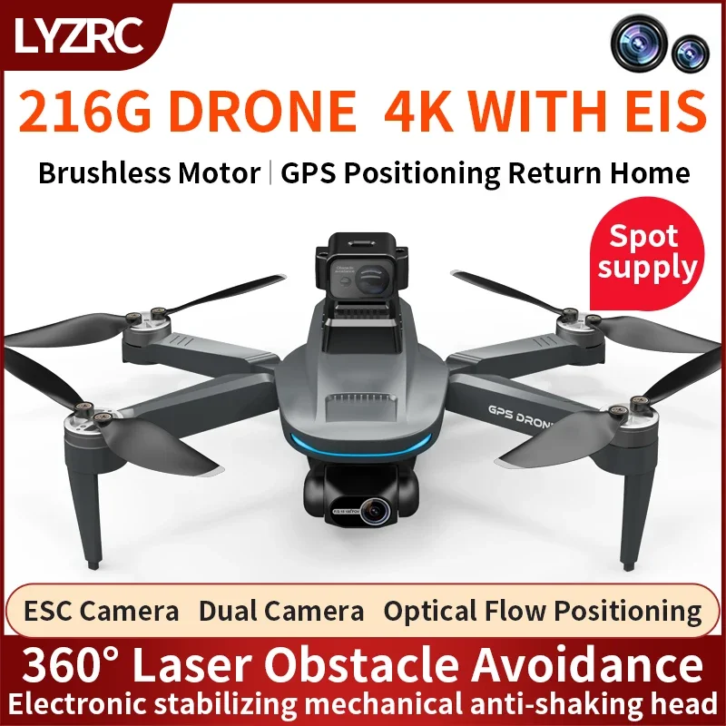 L200 PRO MAX Drone 4K 2-Axis P - đánh giá và giá Drone Gimbal Case