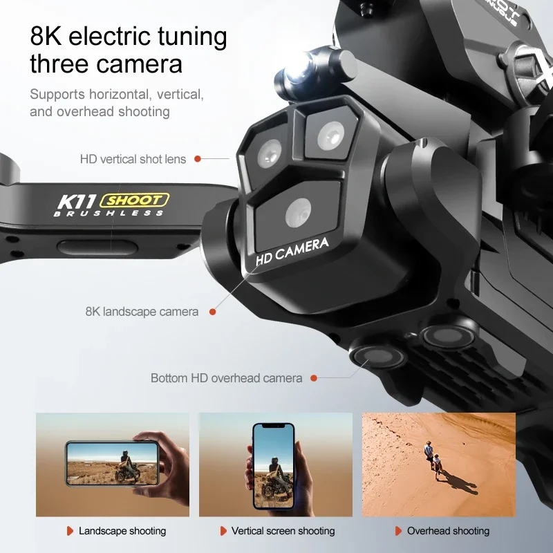 K11MAX Drone with Water Bombs  - đánh giá và giá Drone Gimbal Mount