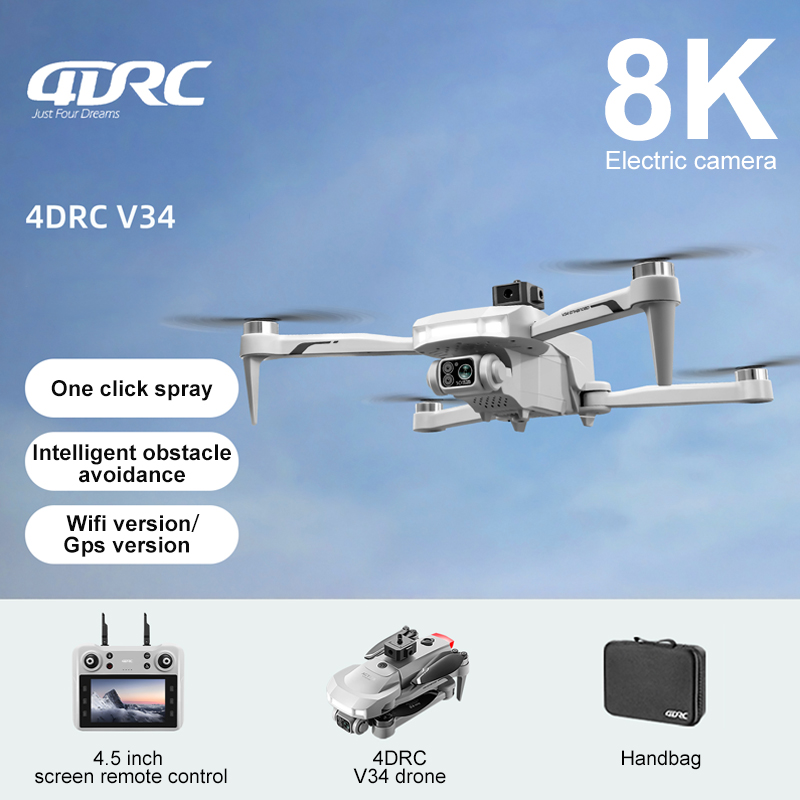2025 New V34 Drone 8K Camera P - đánh giá và giá Drone Gimbal Brushless