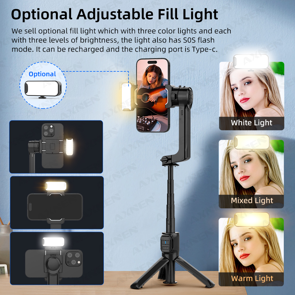 AXNEN HQ2-SE Smartphone Gimbal - đánh giá và giá Drone Gimbal For Gopro
