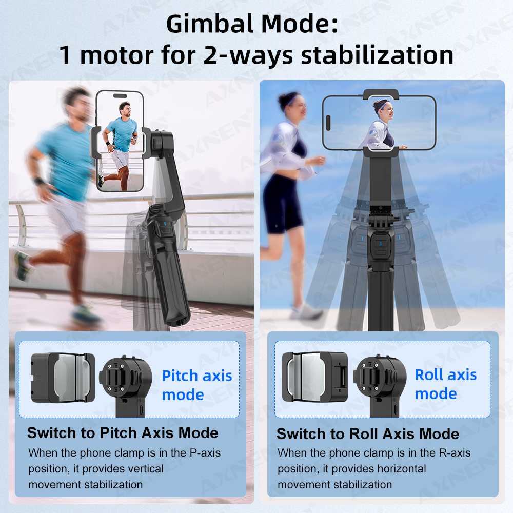 AXNEN HQ2-SE Smartphone Gimbal - đánh giá và giá Drone Gimbal For Gopro