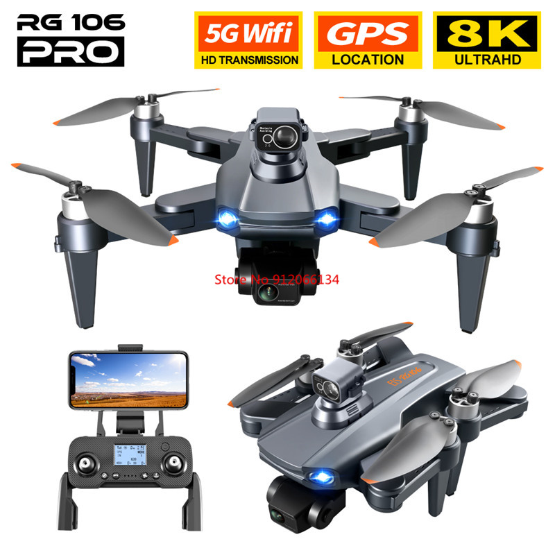 8K ESC Camera GPS Obstacle Avo - đánh giá và giá Drone Gimbal 3 Axis