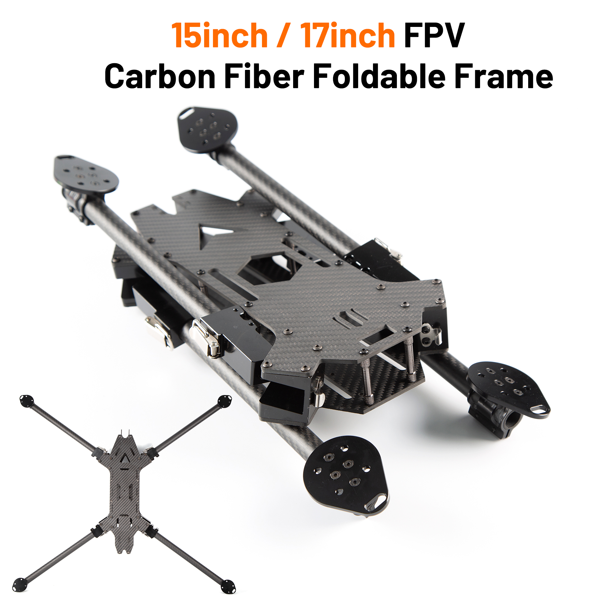 15inch /17inch FPV Carbon Fibe - đánh giá và giá Drone Gimbal Controller