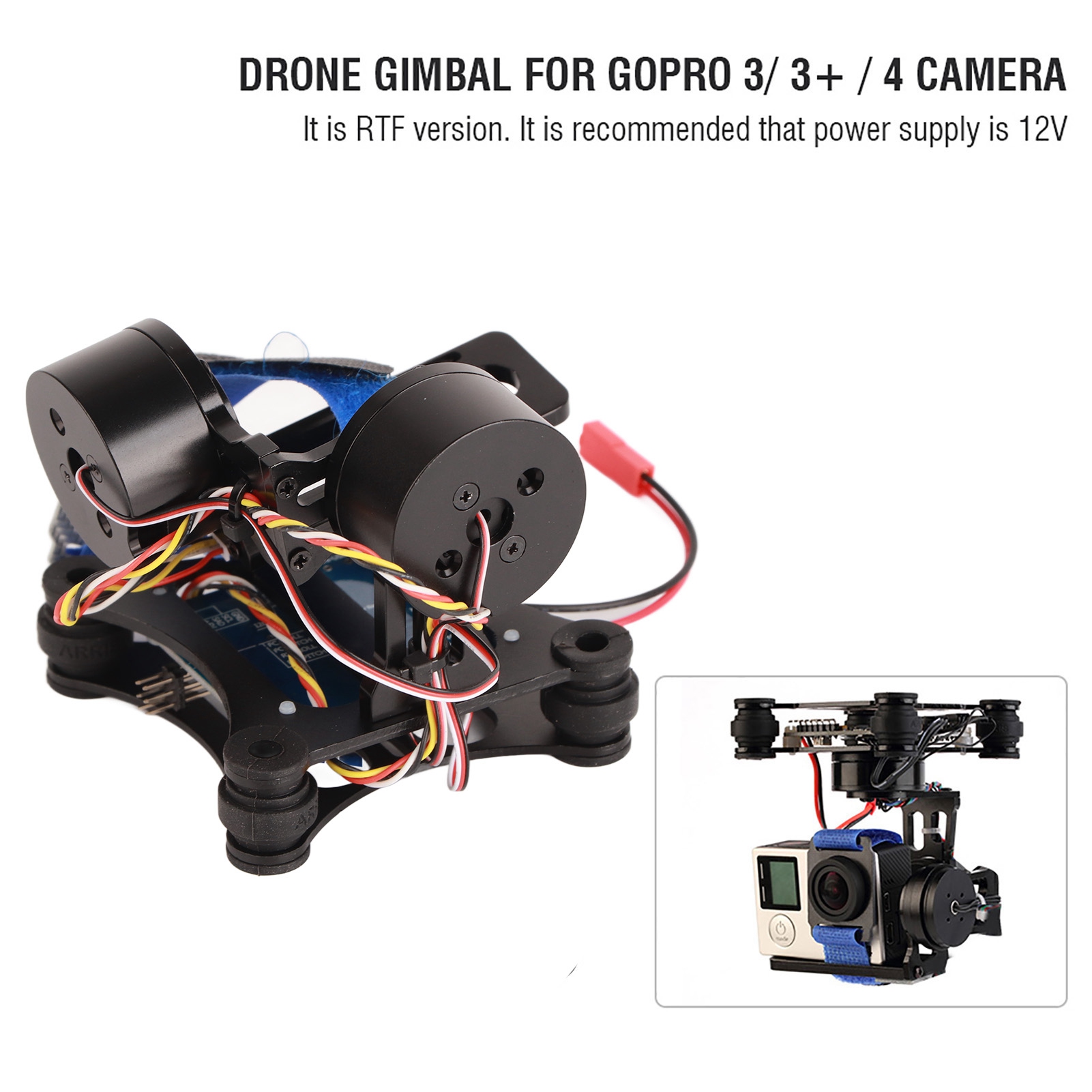 Brushless Gimbal Metal Brushle - đánh giá và giá Drone Gimbal For Gopro