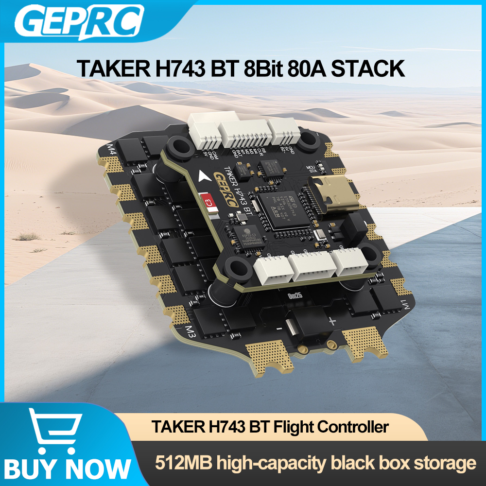 GEPRC TAKER H743 BT 8Bit 80A S - đánh giá và giá Drone Gimbal Controller