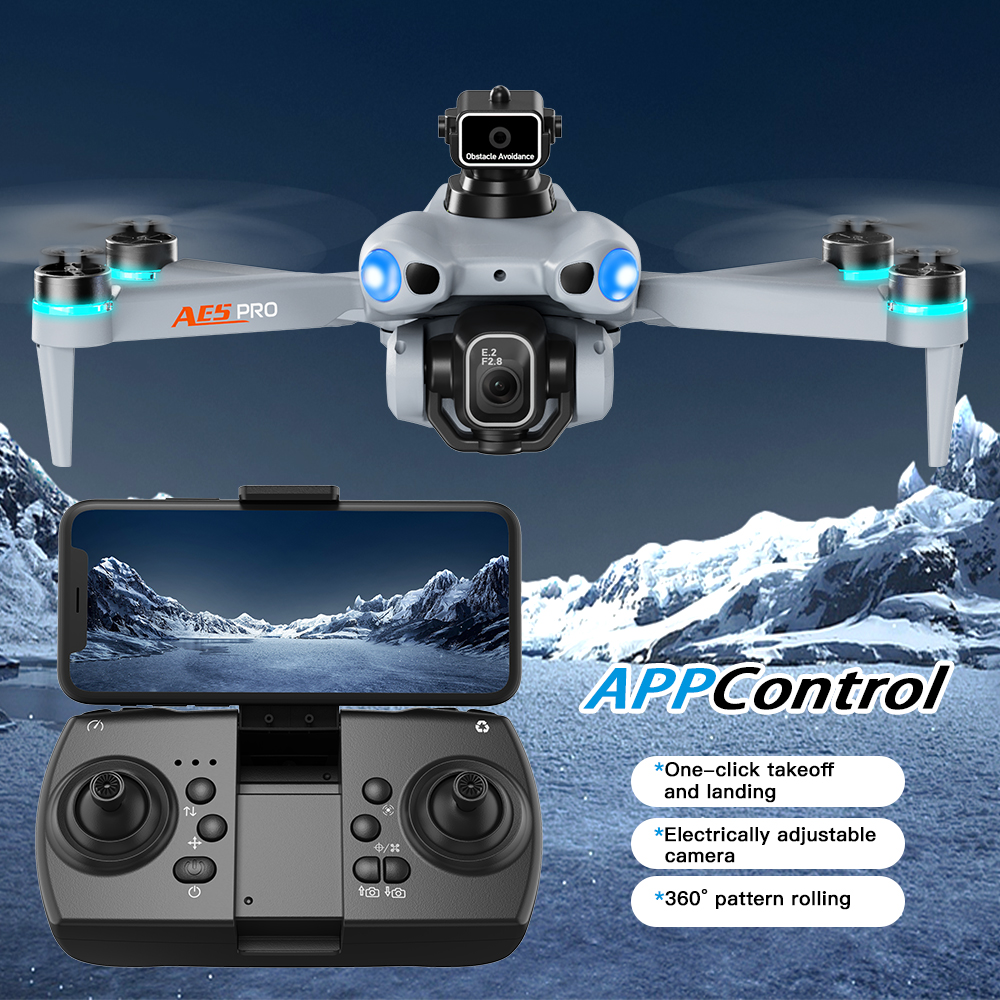 2026 New AE5 Pro Drone 8K HD 4 - đánh giá và giá Drone Gimbal Mount