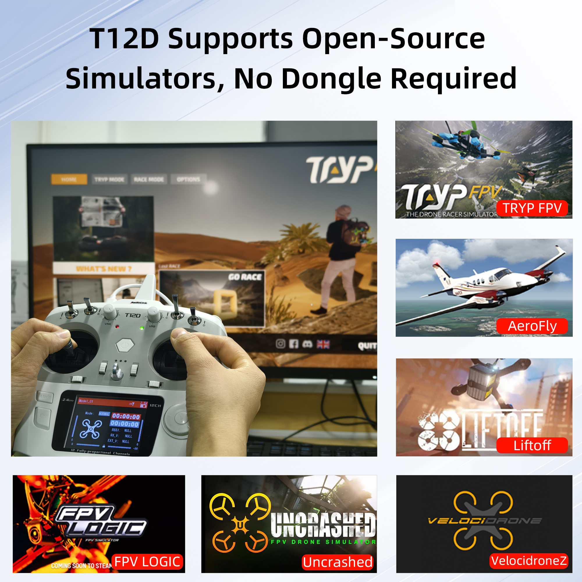 Radiolink T12D ELRS 12 Channel - đánh giá và giá Drone Gimbal Controller