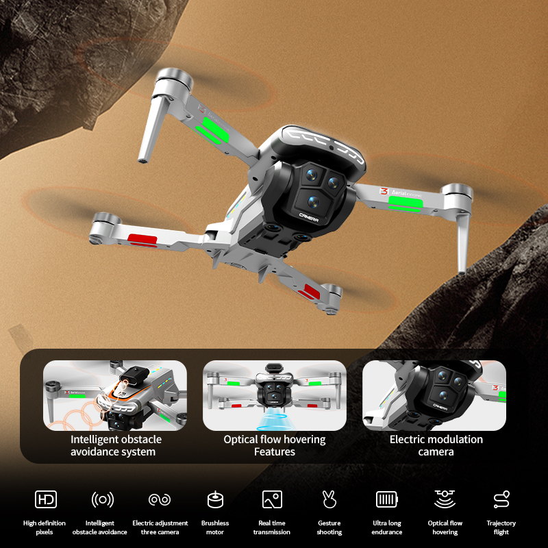 M3 Professional Drone 4K HD Ae - đánh giá và giá Drone Gimbal Brushless