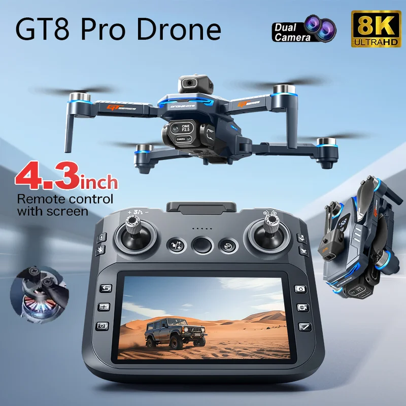 2026 New GT8 Drone GPS 8K Prof - đánh giá và giá Drone Gimbal Mount