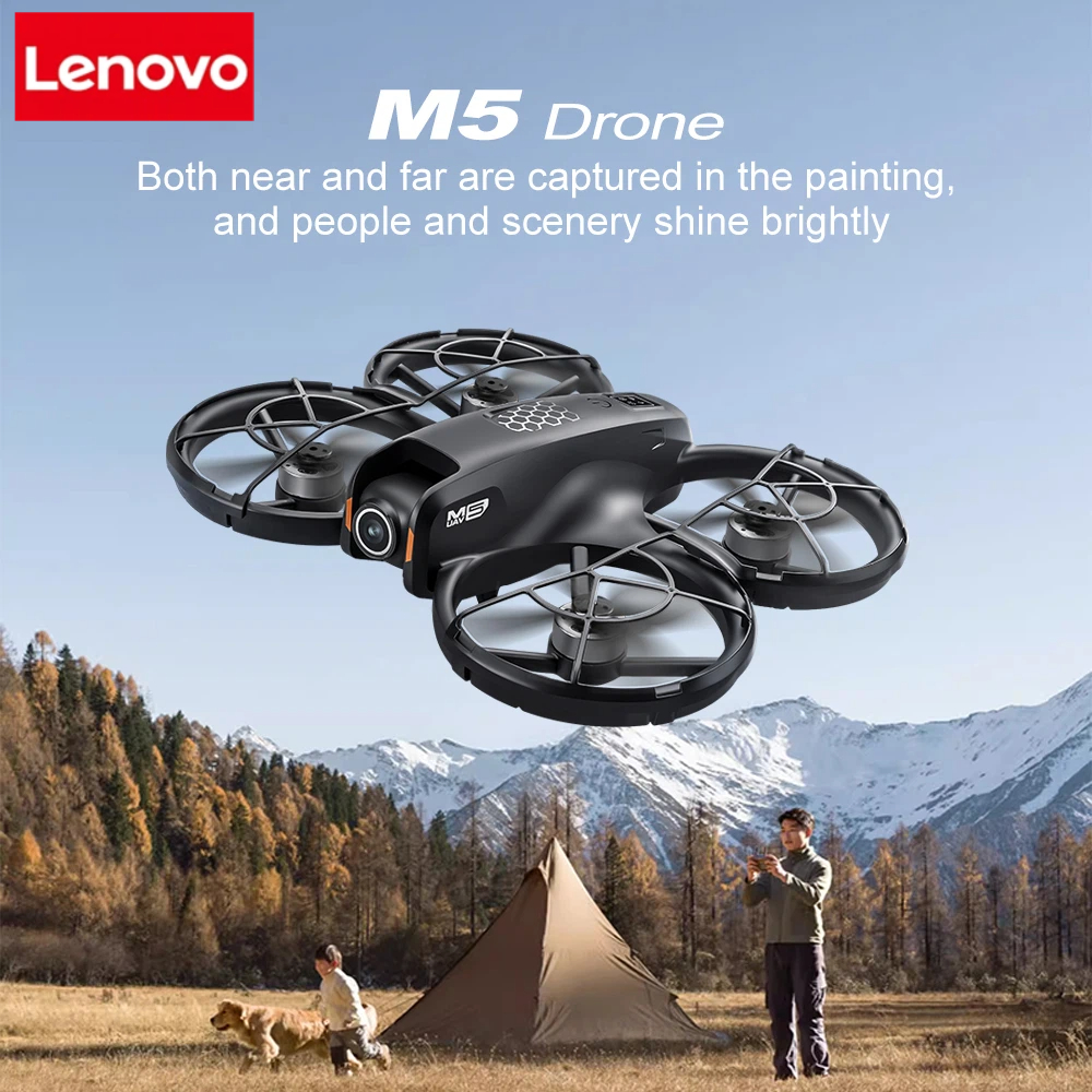 Lenovo M5 Drone 8K Professiona - đánh giá và giá Drone Gimbal 3 Axis