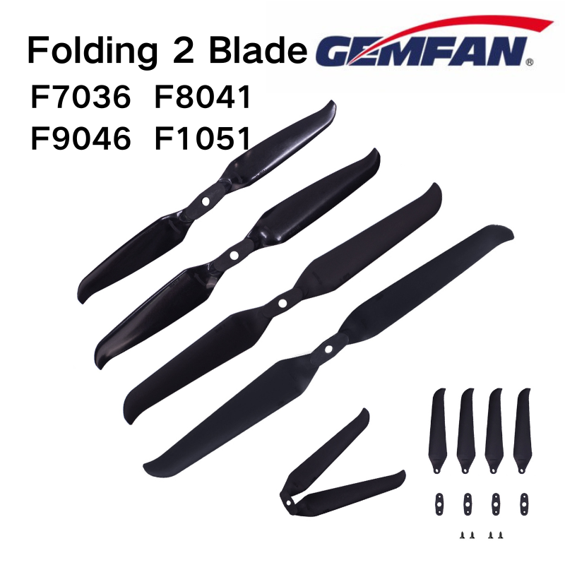 Folding Prop 2 Blade 7-10inch  - đánh giá và giá Drone Gimbal Controller