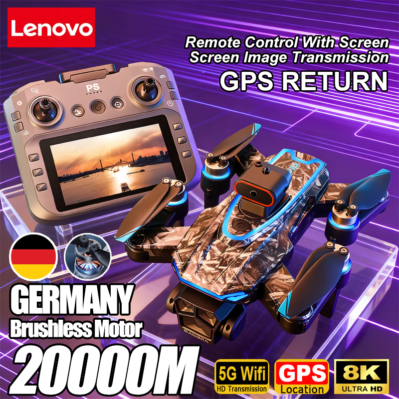 Lenovo D13 GPS Drone 8K Triple - đánh giá và giá Drone Gimbal Mount