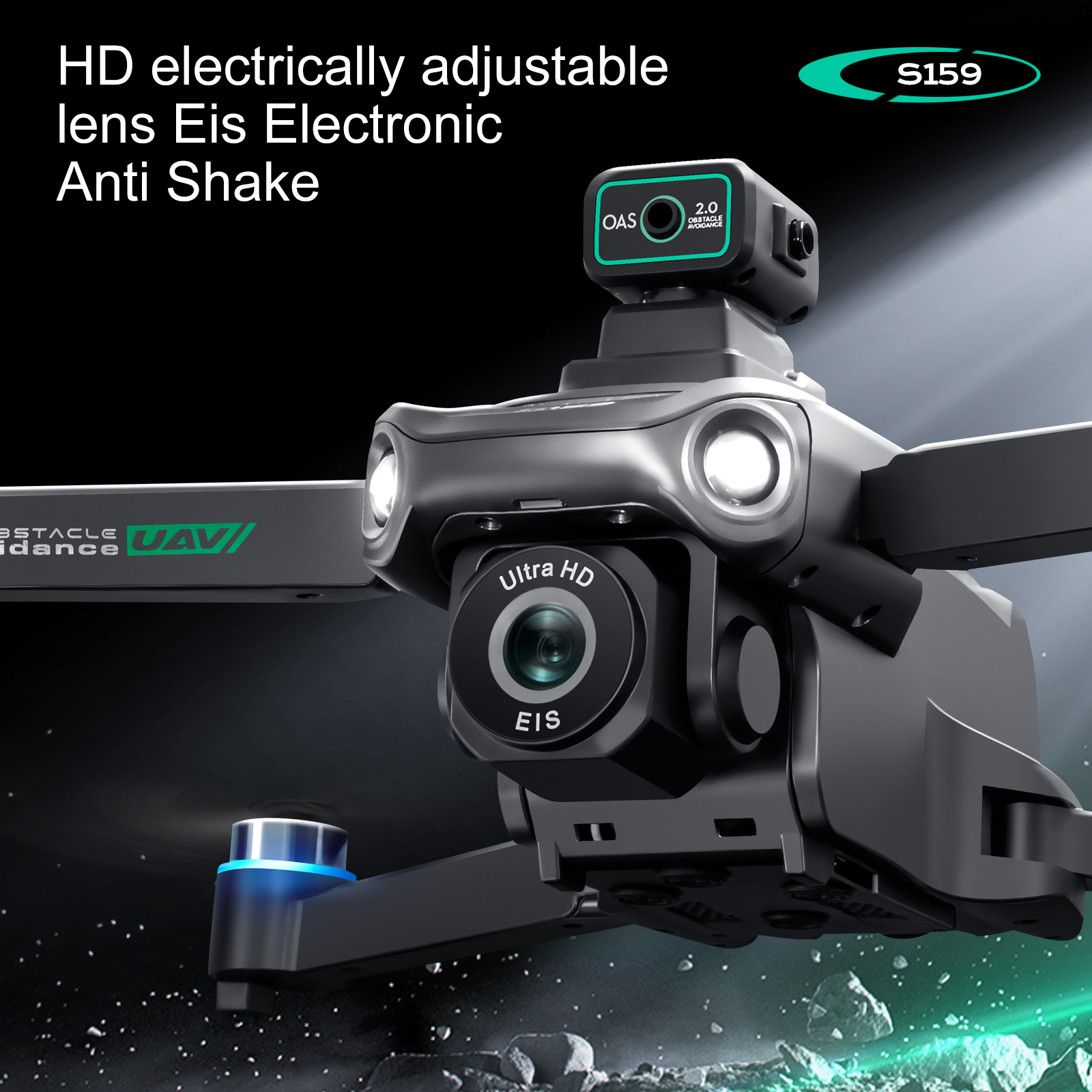 S159 GPS Drone 4K Profesional  - đánh giá và giá Drone Gimbal Brushless